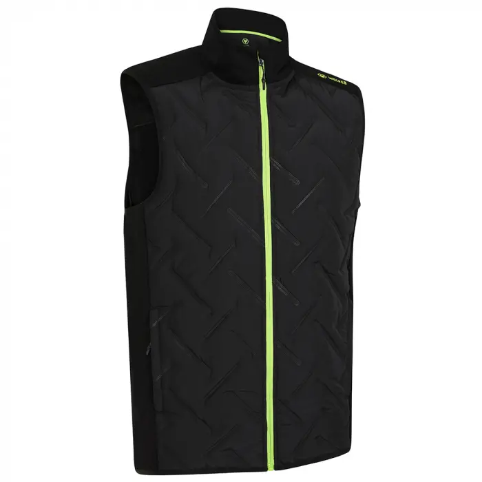 Wolverhampton Wanderers Store | Shop Official Progression Hybrid Gilet – Black/Green Wolves Gear